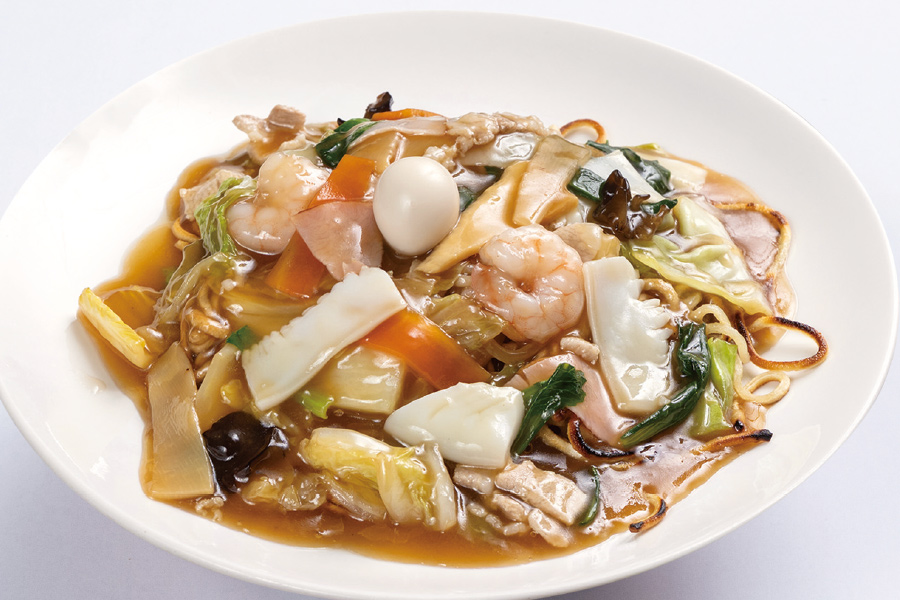 五目あんかけヤキソバ