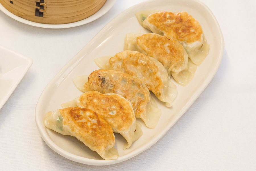 心風亭の肉餃子