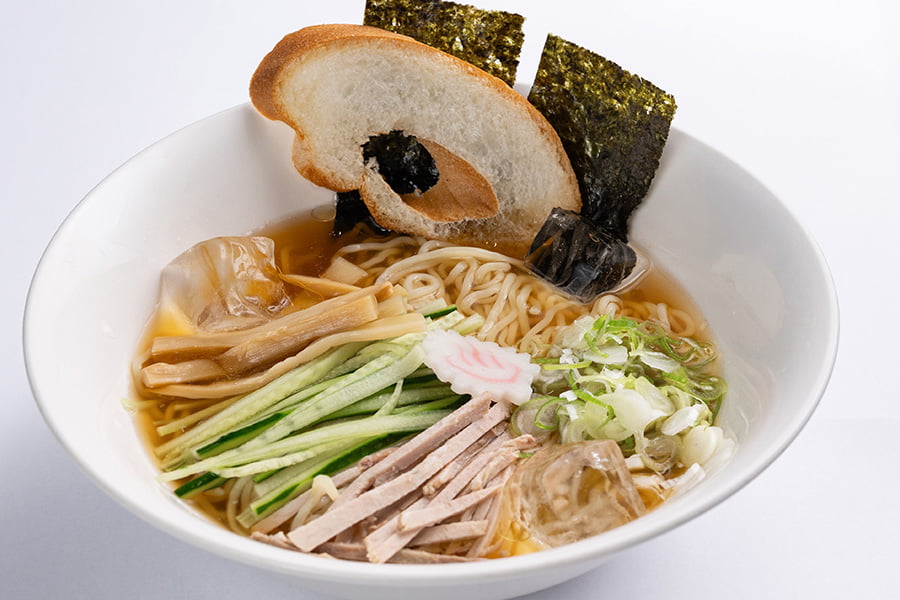 冷たいラーメン